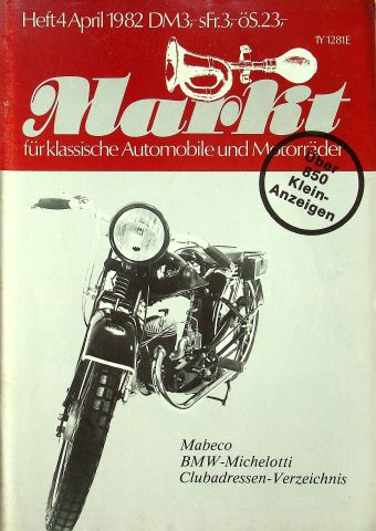 Oldtimer Markt 04/1982 Oldtimer Markt 04/1982